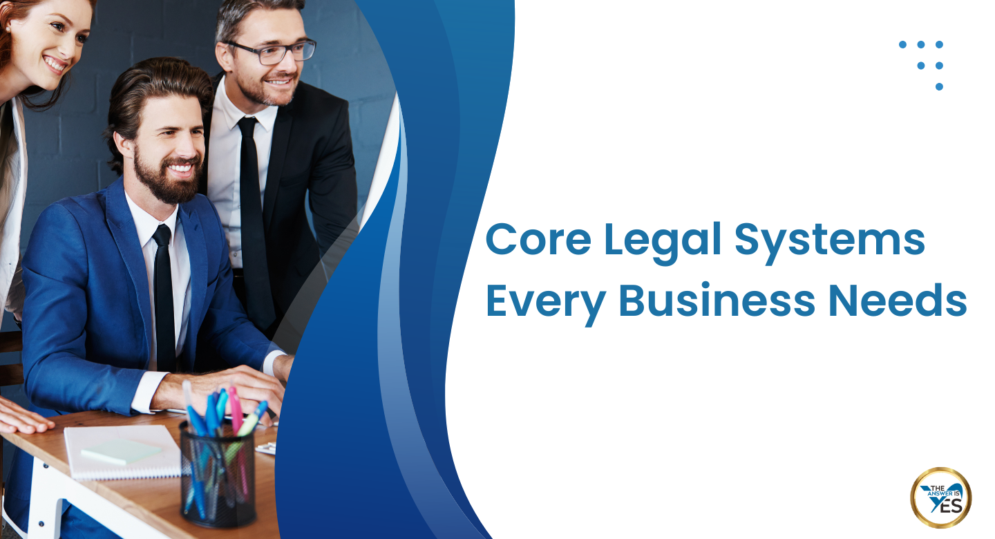 Core Legal Systems Every Business Needs course for compliant business operations and risk protection