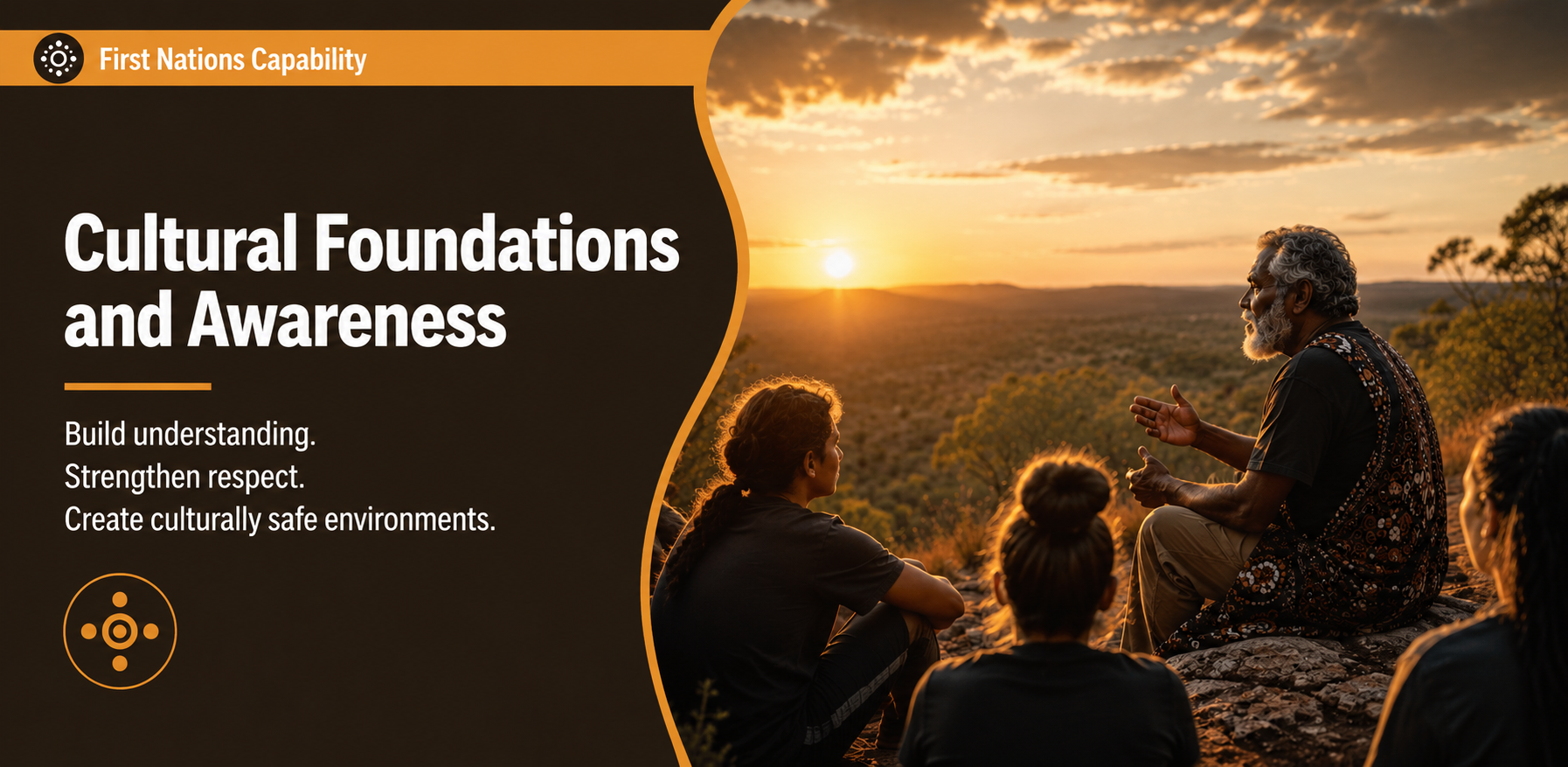 Build cultural awareness, context and self-awareness through foundational First Nations professional capability.