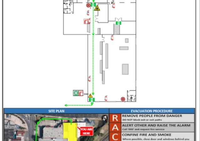 Firefighter thinks evacuation signs & diagrams are stupid