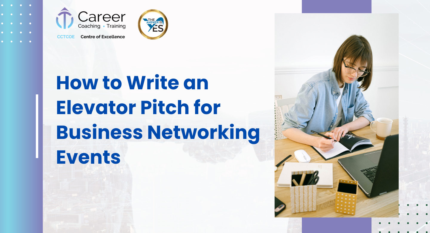 How to Write an Elevator Pitch for Business Networking Events