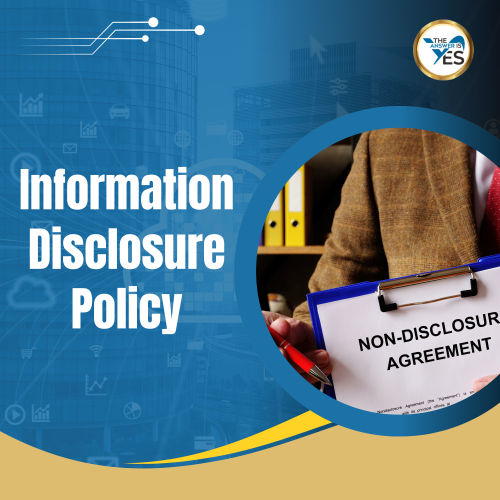 Information disclosure policy