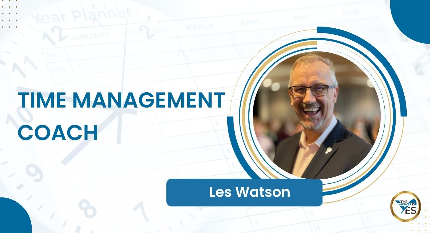 Les Watson, Time Management Coach (known as The Time Lord)