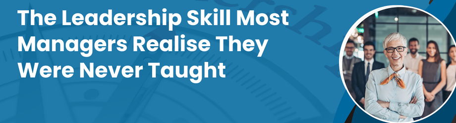 Many new managers are promoted for performance, then quietly struggle because nobody taught them the people skills leadership actually requires.