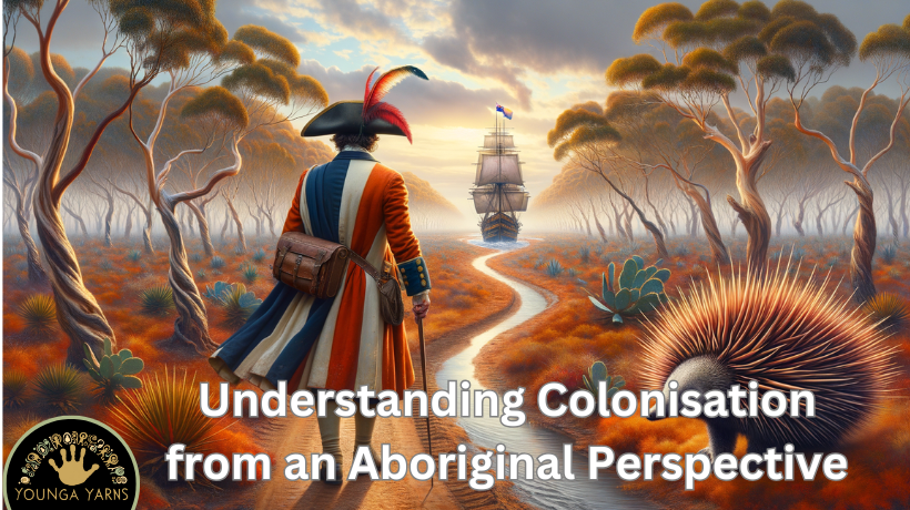 Educator course with a mapped Kindy lesson plan to teach colonisation respectfully from an Aboriginal perspective.