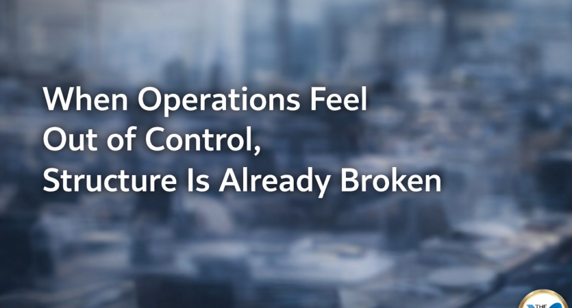 Operational chaos signals structural weakness. Learn why breakdowns reveal deeper capability gaps across leadership, systems